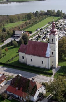 Parish Church of the Visitation of the Virgin Mary in Garesnica, Croatia