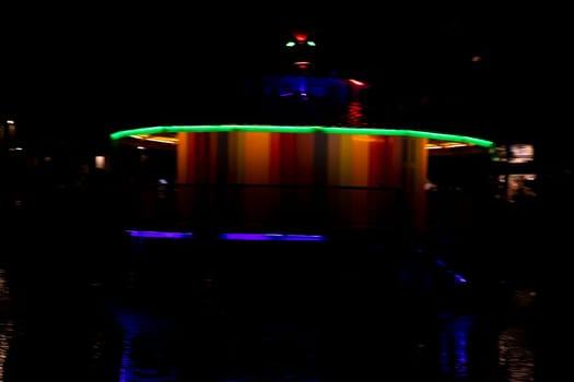 Abstract bokeh light effects on the night. Black background with colorful light effects. background with  Blur bokeh effects. Abstract background texture