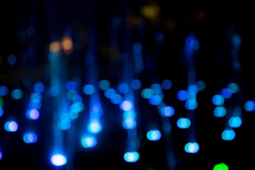 Abstract bokeh light effects on the night. Black background with colorful light effects. background with  Blur bokeh effects. Abstract background texture