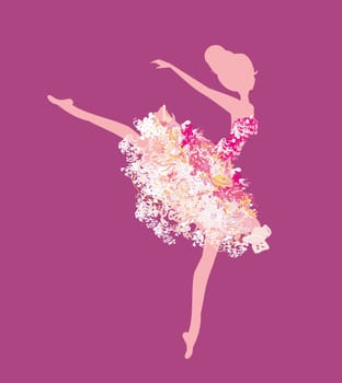 Beautiful vintage ballerina
