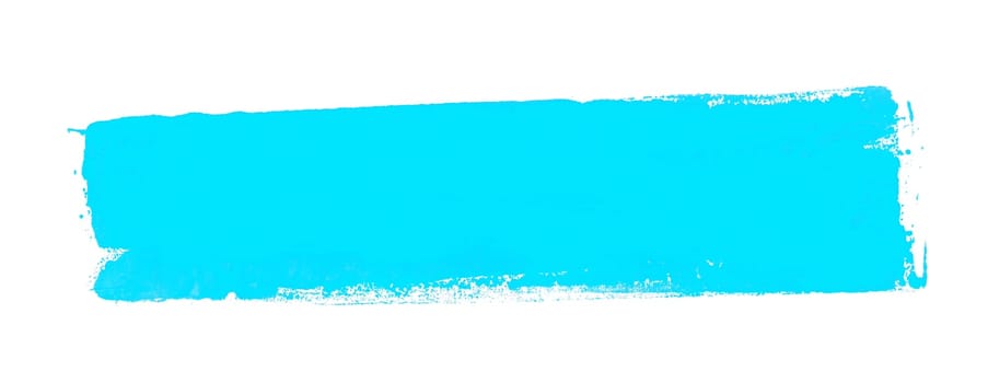 Sketch of hand drawn blue color banner