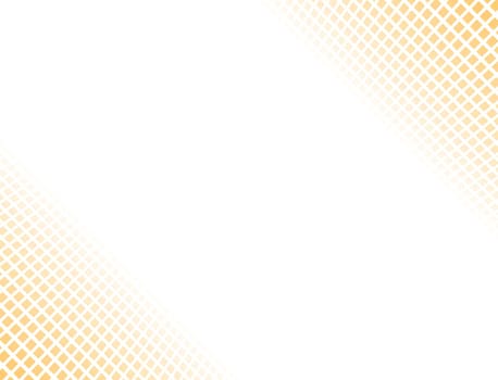 Layout template: Orange white frame with gradient dots