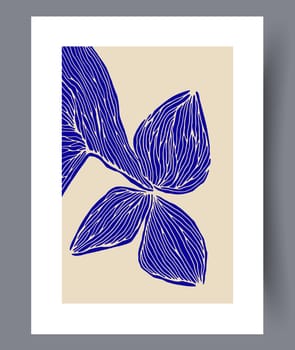 Scandinavian abstract vector print set. Minimalistic abstract wall art background for print. Scandinavian vector style.