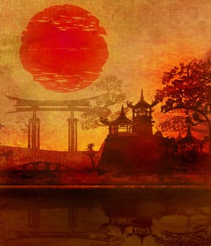 Sunrise in Japan