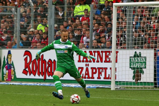 Goalkeeper Lukas Kruse (Paderborn) - Bundesliga 14/15