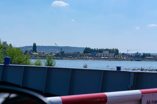 Scenic view of sail boat details