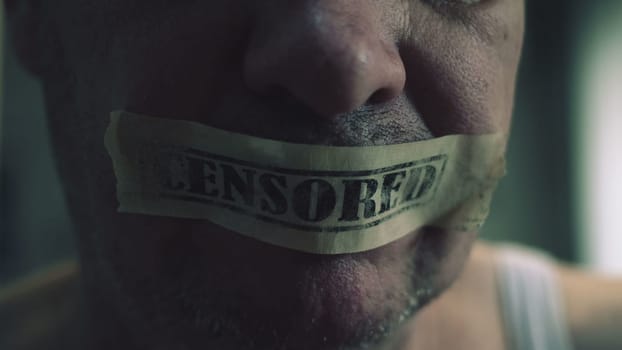 Censorship Freedom Of Speech Concept