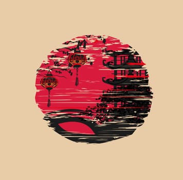 Mid-Autumn Festival  for Chinese New Year - icon