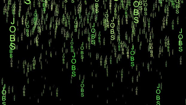 Jobs online code matrix style