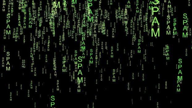 Spam data code on the web