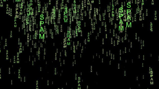 Spam data code on the web