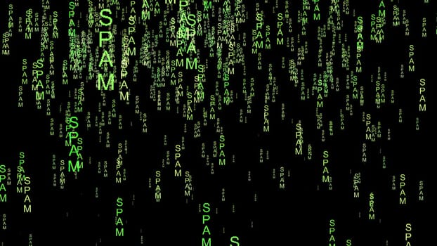 Spam data code on the web