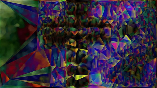 Cubes and triangles hand draw digital art illustration,Cubes and triangles hand draw digital art illustration