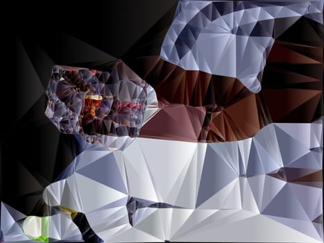 Artwork of abstract composition made with geometrical shapes and elements hand draw digital art illustration,Artwork of abstract composition made with geometrical shapes and elements hand draw digital art illustration