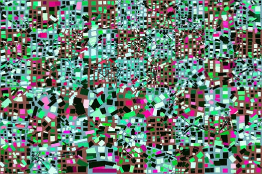 Artwork of abstract composition made with geometrical shapes and elements,Artwork of abstract composition made with geometrical shapes and elements