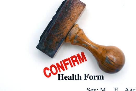 Health form confirm