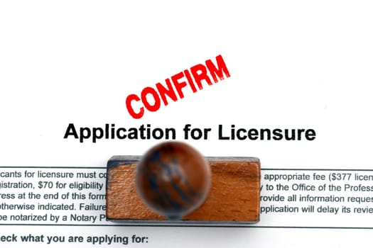 Application for licence