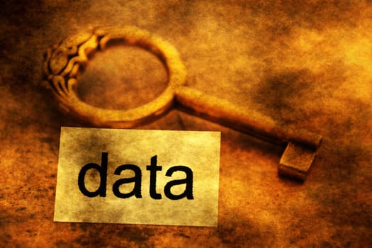 Old key and data tag