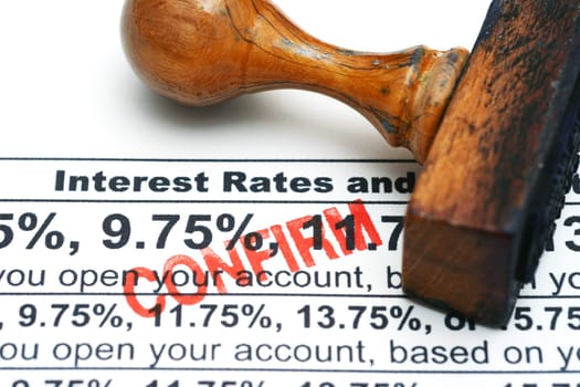 Interest rates confirm