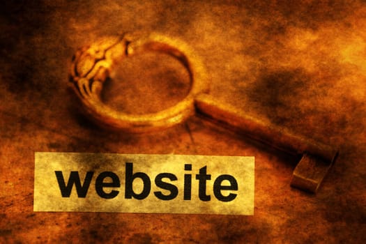 Website and  old key