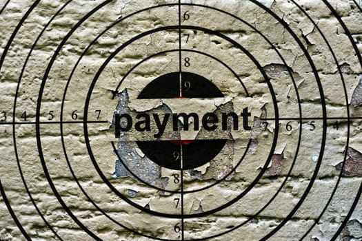 Payment grunge target