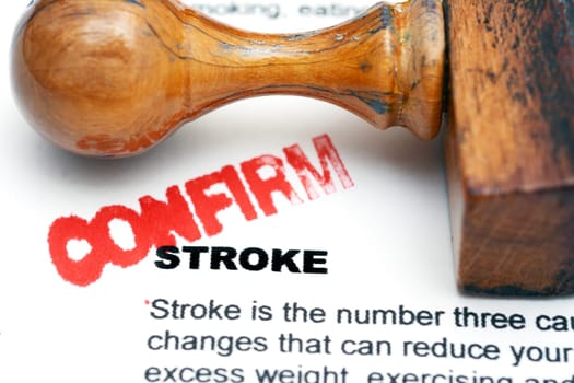 Stroke confirm