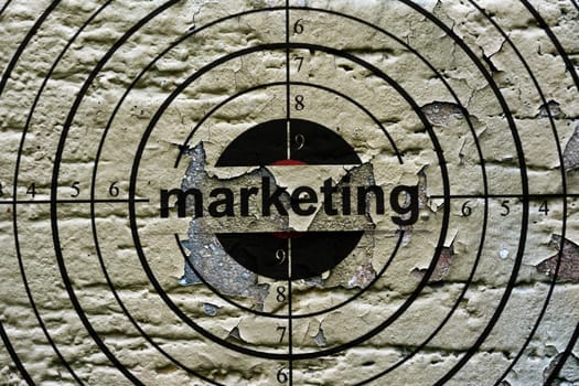 Marketing grunge  target