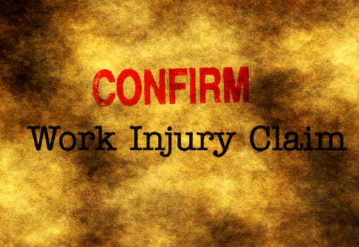 Work injury claim