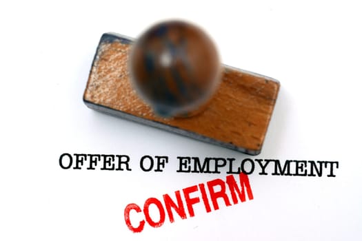 Offer of employment