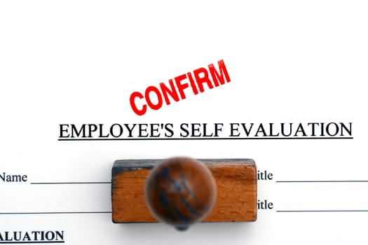 Employee self evaluation