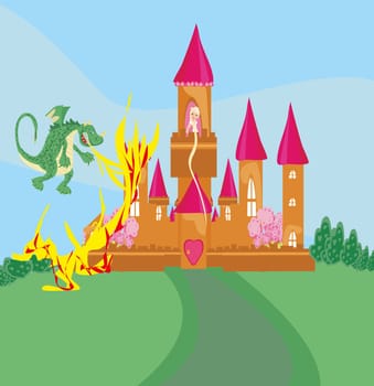 princess in the burning tower