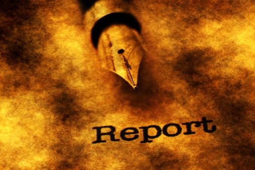Report and pen