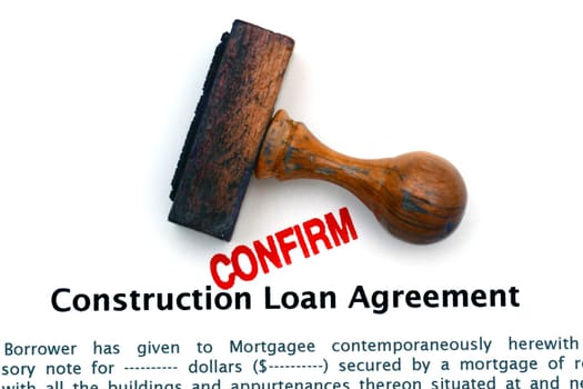 Construction loan agreement