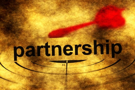 Partnership grunge  target