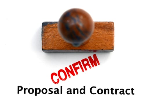 Proposal and contract