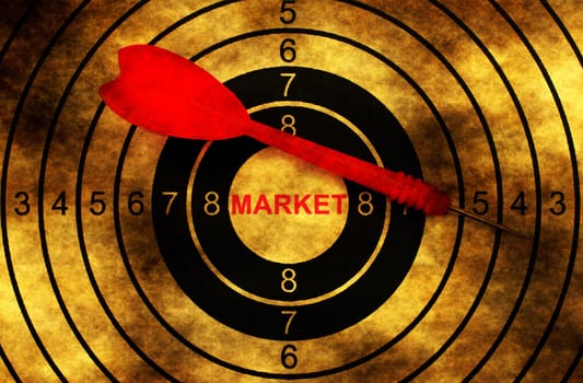 Market grunge  target