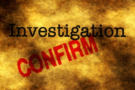 Investigation confirm