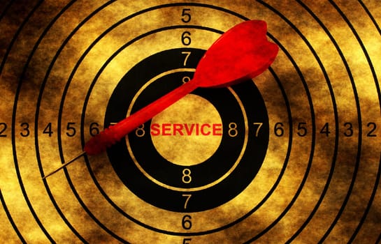 Service grunge  target