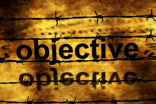 Objective and barbwire concept