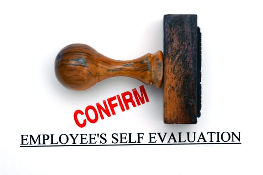 Employee evaluation form confirm