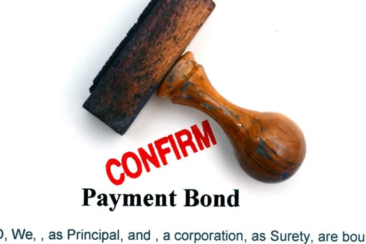 Payment bond confirm