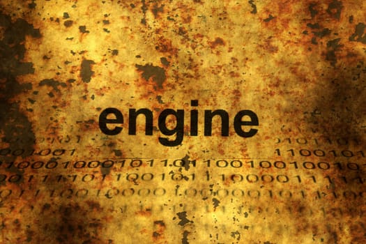 Search engine grunge concept