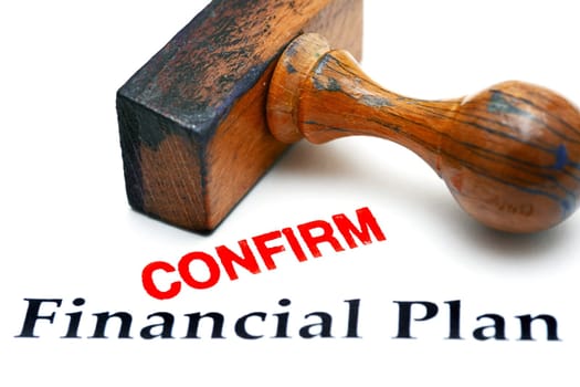 Financial plan confirm