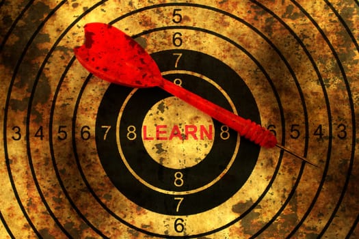 Dart on grunge learn target
