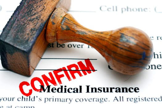 Medical insurance confirm