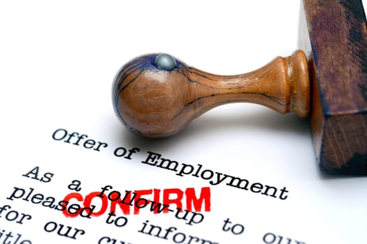 Offer of employment