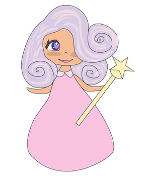 sweet little fairy - doodle