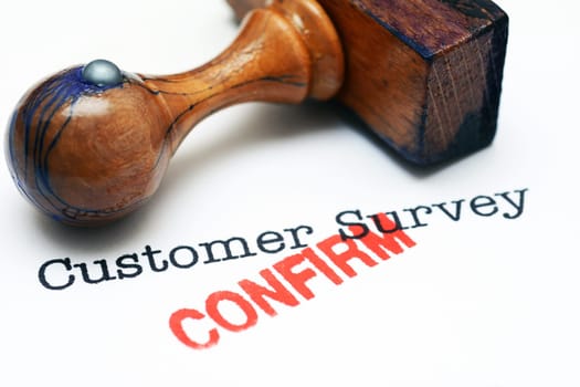 Customer survey - confirm