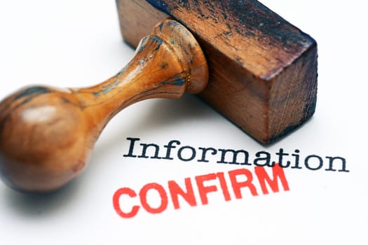 Information - confirm
