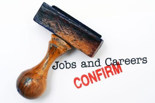 Jobs and careers - confirm